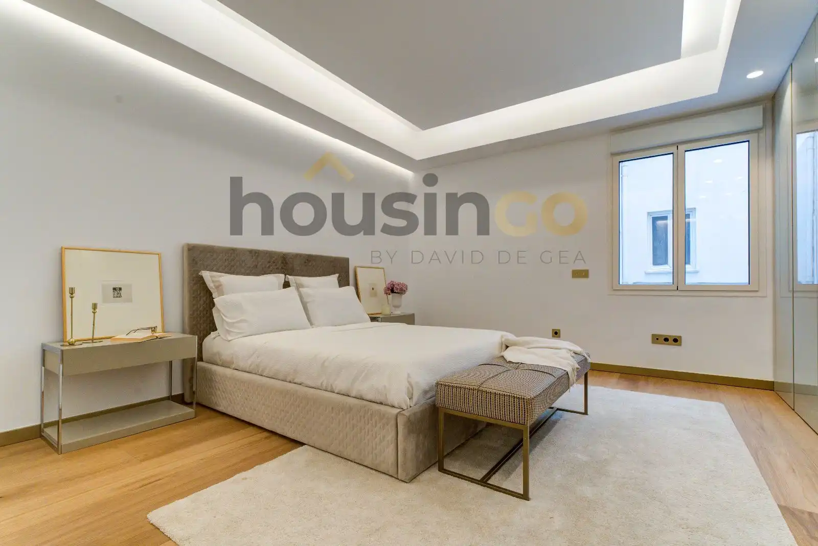 Bedroom of Flat for sale in Madrid  with Air Conditioner, Heating and Terrace
