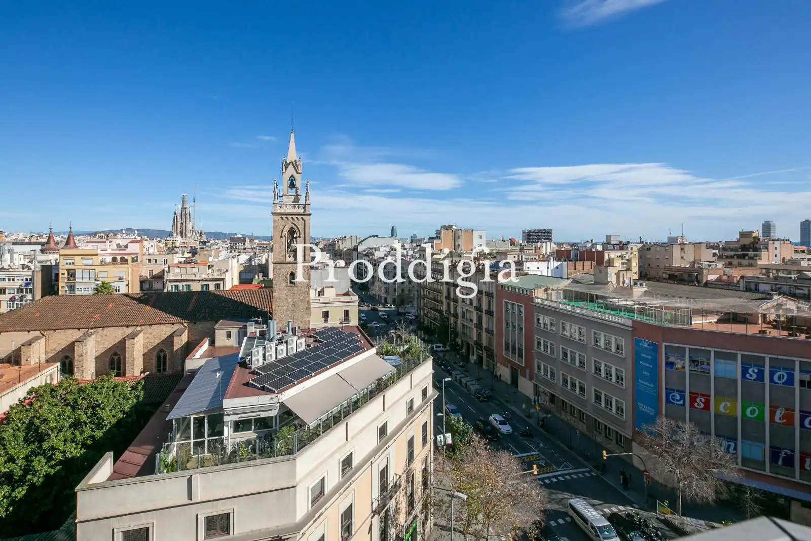 Vista exterior de Oficina de alquiler en Barcelona con Aire acondicionado, Calefacción y Terraza