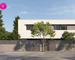 Exterior view of Single-family semi-detached for sale in Vilablareix  with Air Conditioner, Terrace and Storage room