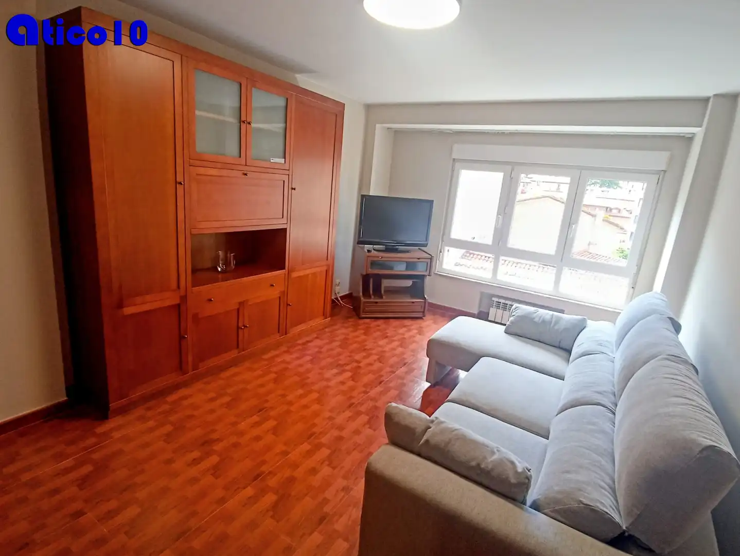 Living room of Flat for rent in Oviedo   with Heating, Terrace and Furnished