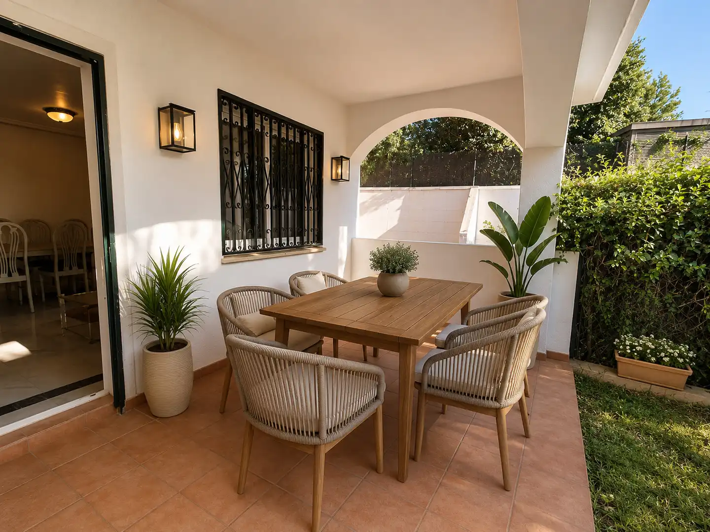 Terrace of Flat for sale in Marbella  with Air Conditioner, Private garden and Terrace