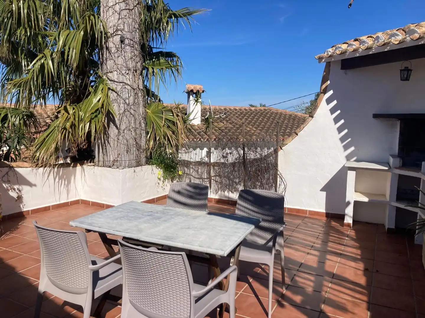 Terrassa de Casa o xalet en venda en Dénia amb Aire condicionat, Calefacció i Jardí privat