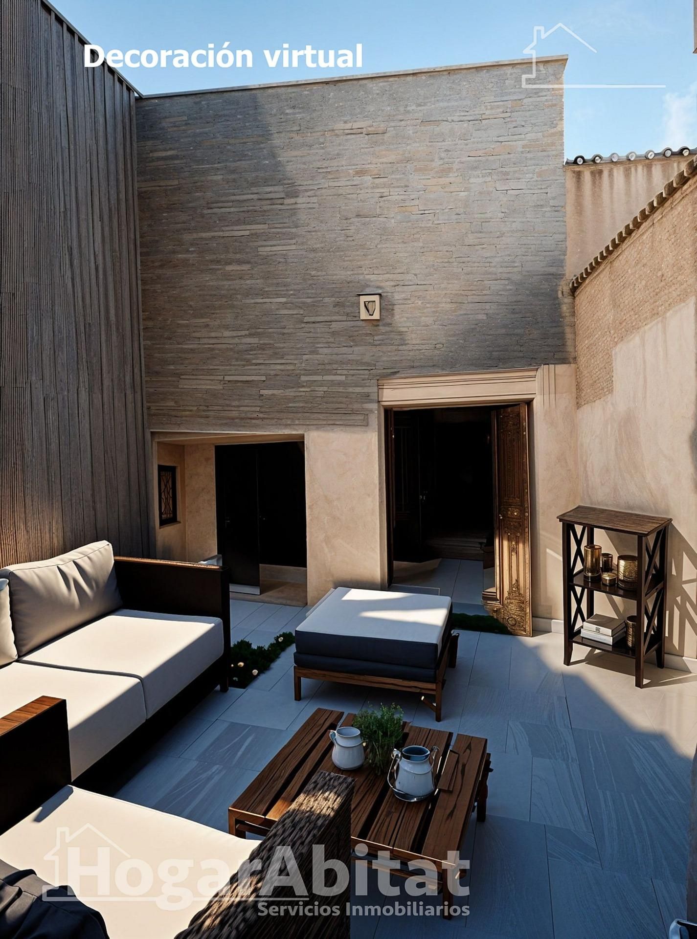 Terrace of House or chalet for sale in Polinyà de Xúquer