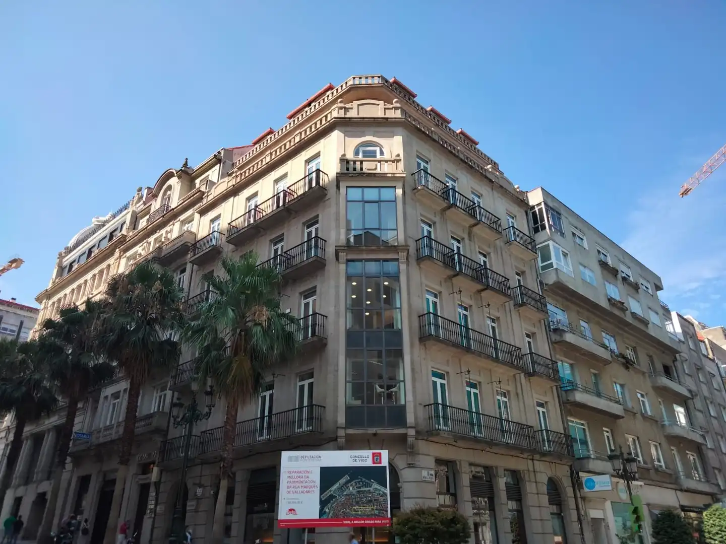 Oficina amb ascensor de lloguer a Rúa Colón, imagen 2