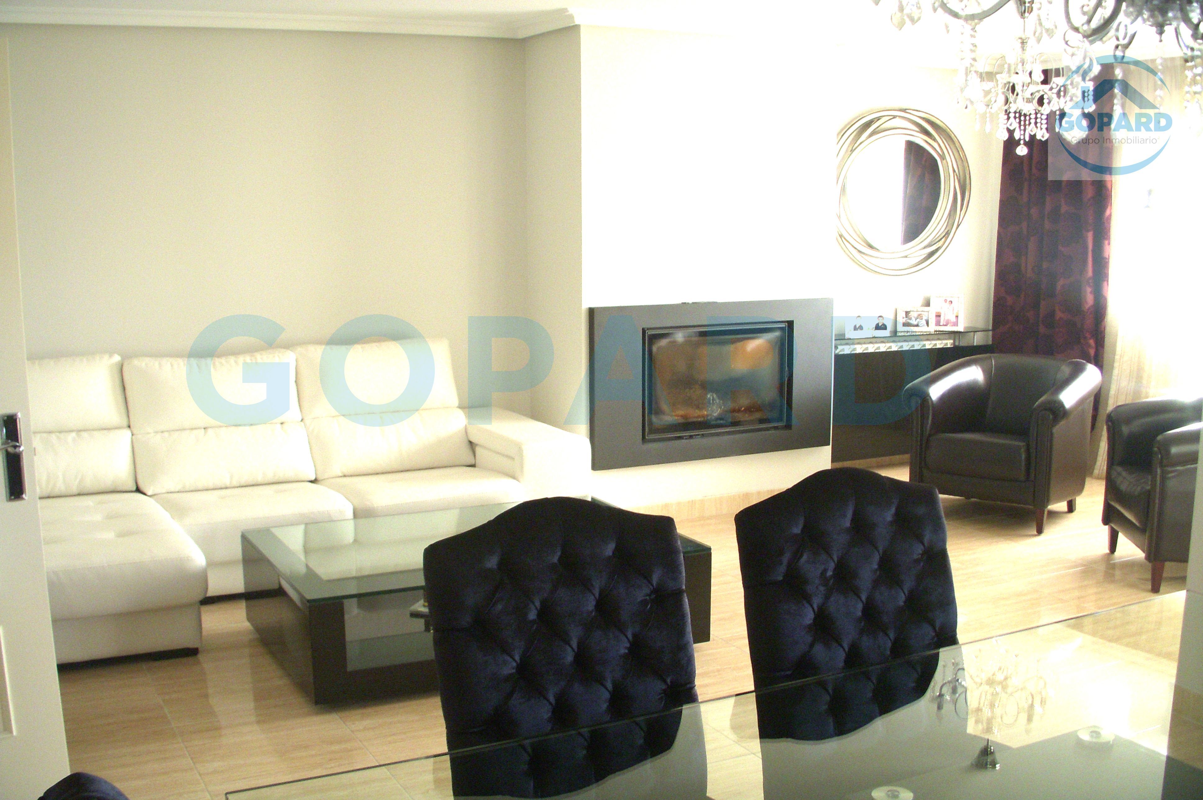 Living room of Single-family semi-detached to rent in Villanueva de la Cañada  with Air Conditioner, Heating and Private garden