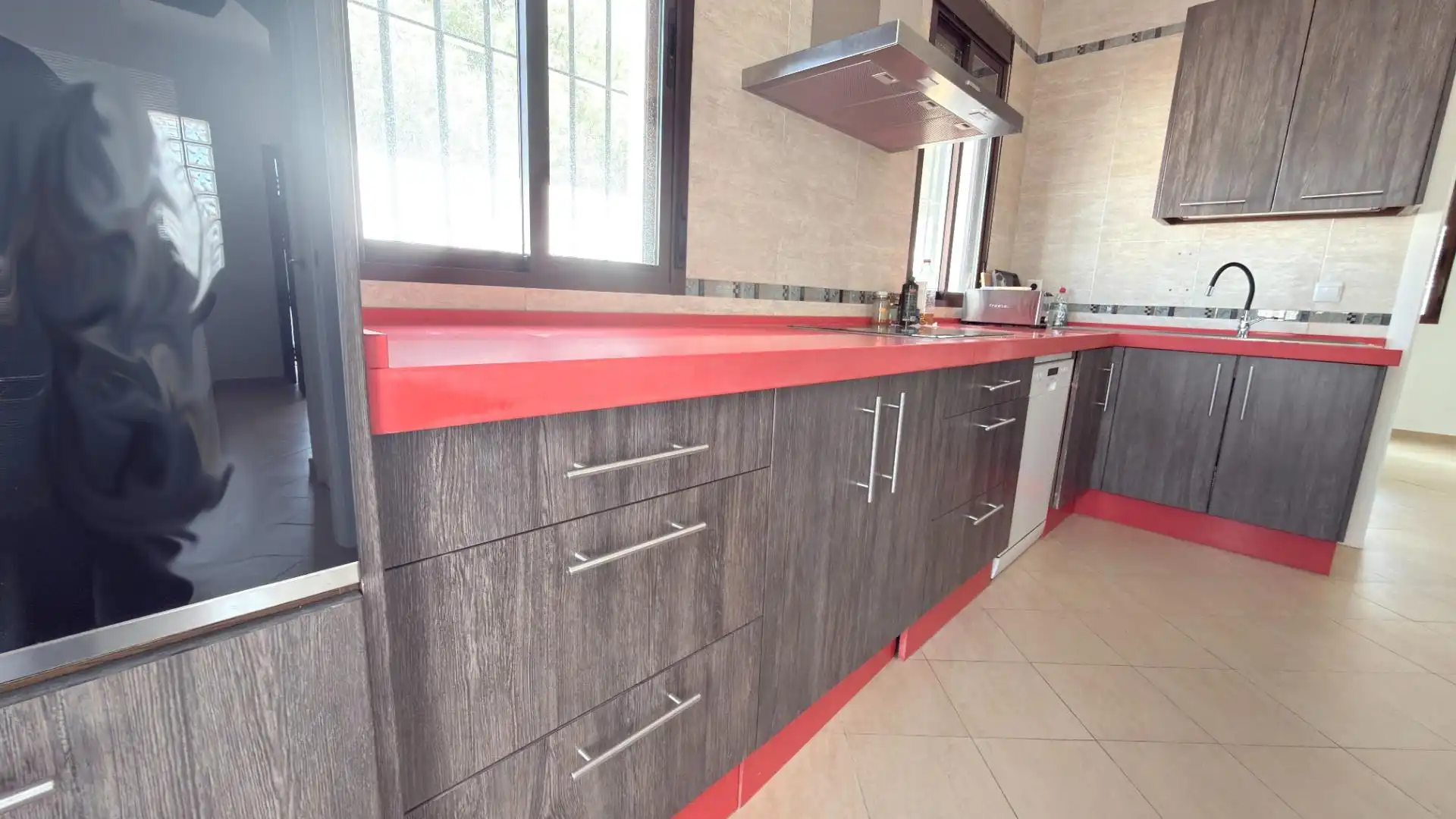 Cocina de Casa adosada en venta en Mazagón con Aire acondicionado, Trastero y Piscina