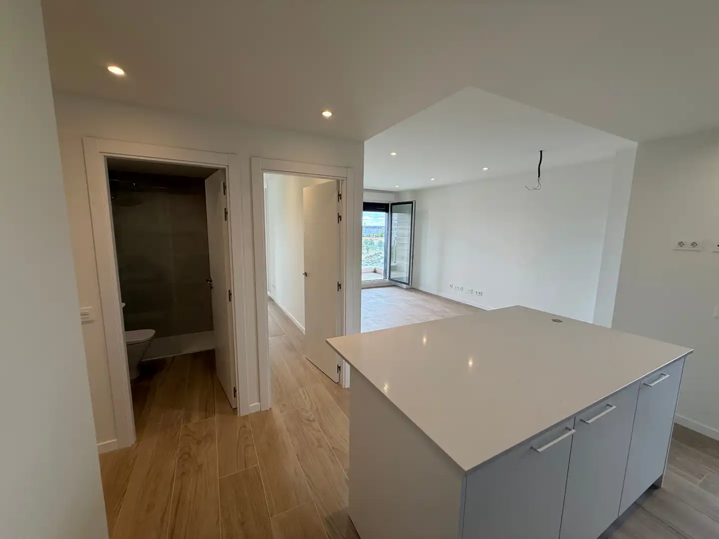 Kitchen of Flat for rent in Madrid  with Heating, Terrace and Storage room