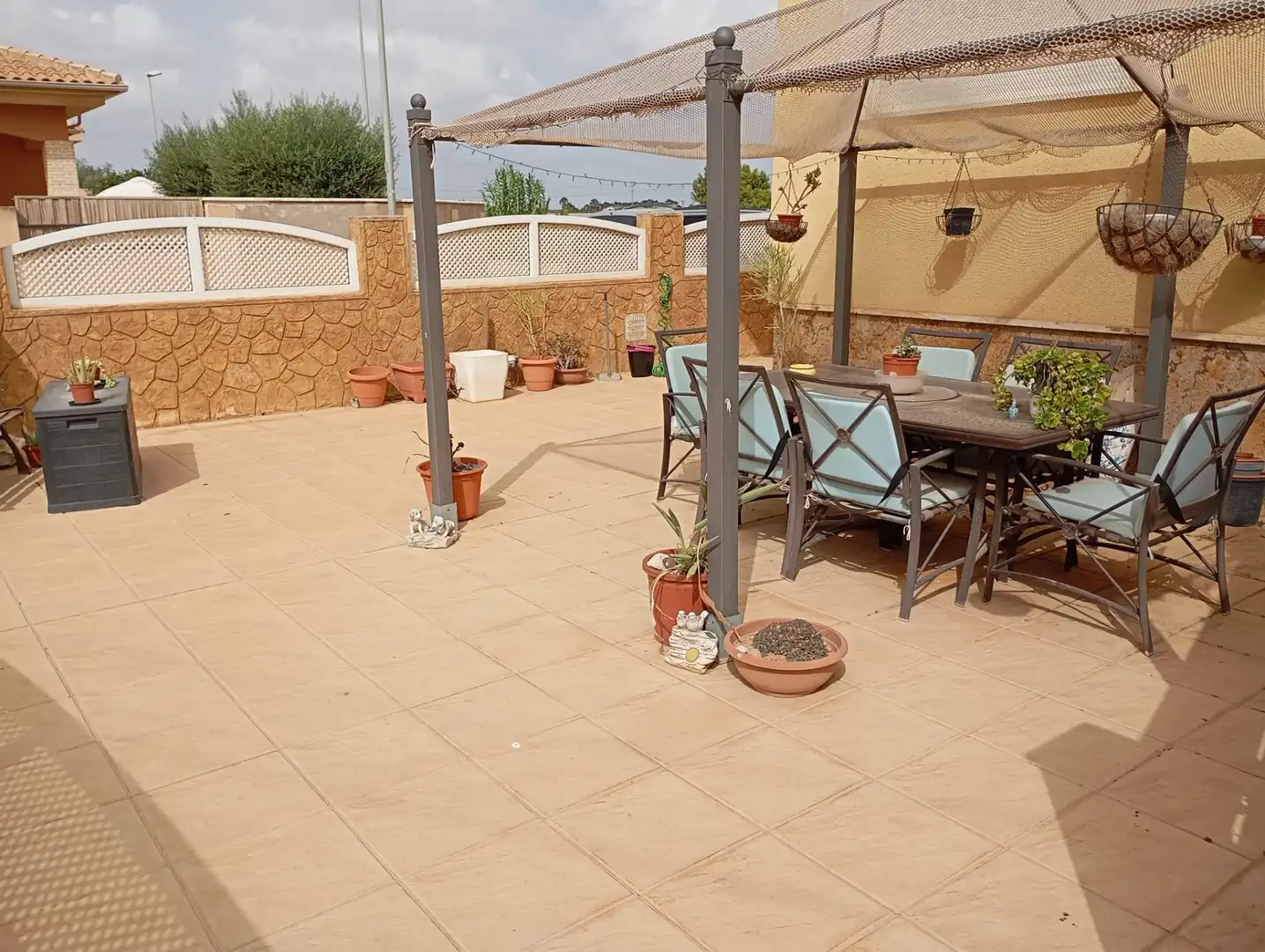 Terraza de Casa o chalet en venta en Cartagena con Aire acondicionado, Calefacción y Jardín privado
