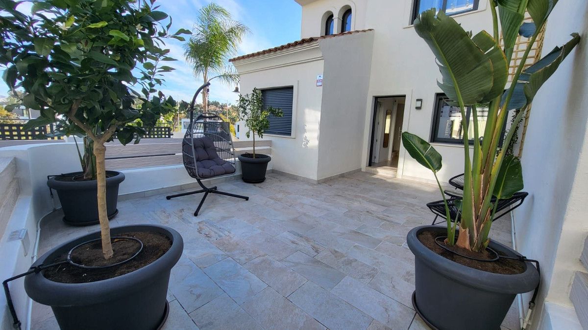 Terrace of Single-family semi-detached to rent in Estepona  with Furnished, Balcony and Pets allowed