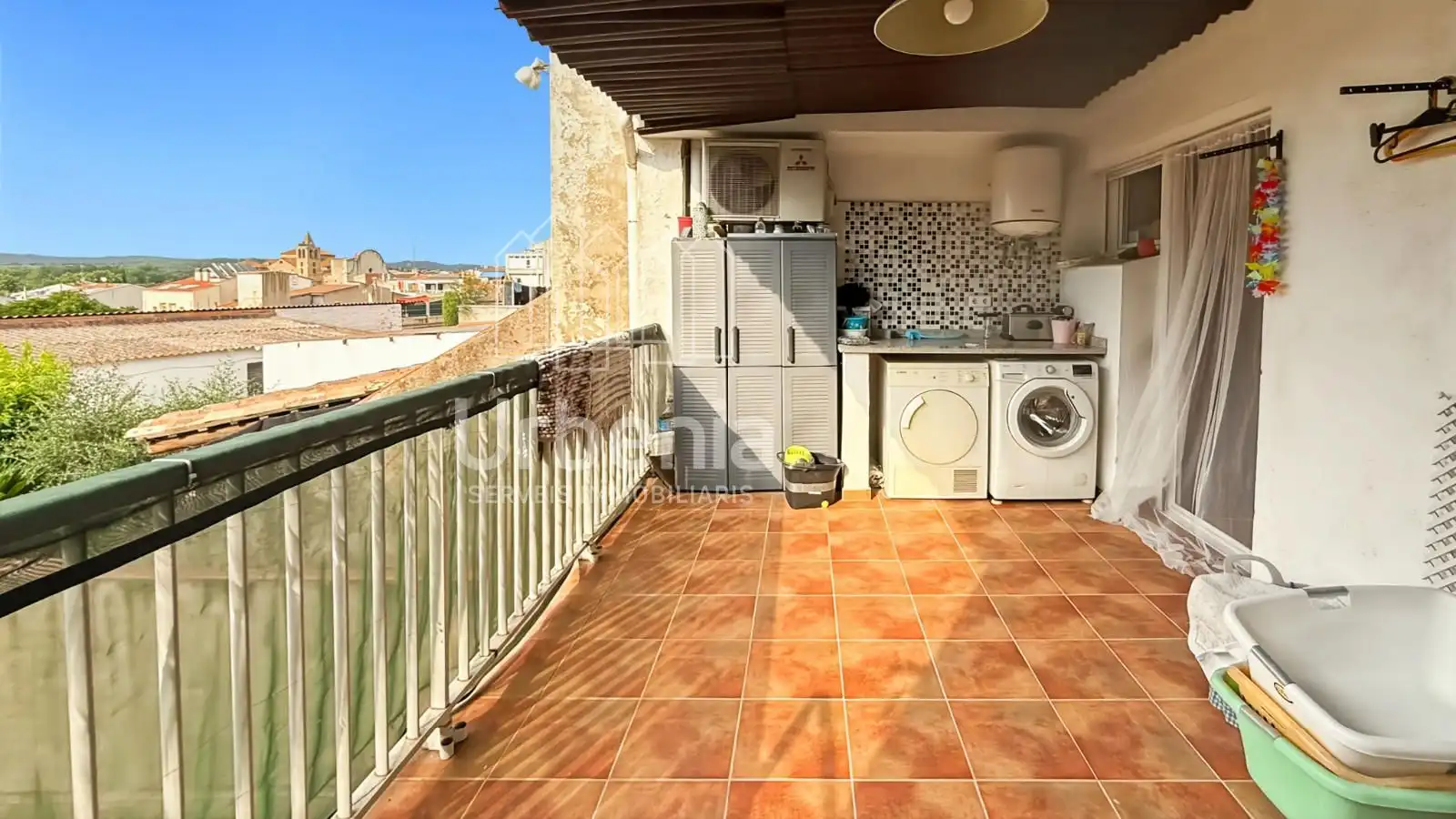 Balcony of Flat for sale in Tordera  with Heating, Terrace and Furnished