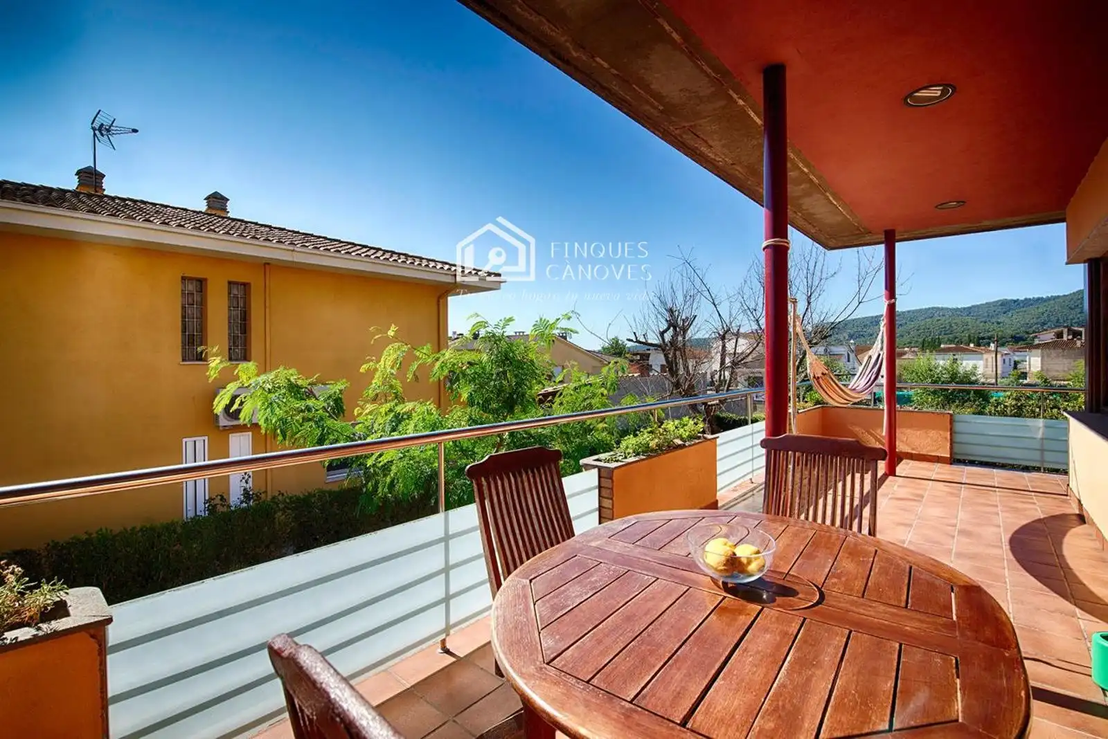 Terrassa de Casa o xalet en venda en Porqueres amb Aire condicionat, Calefacció i Terrassa