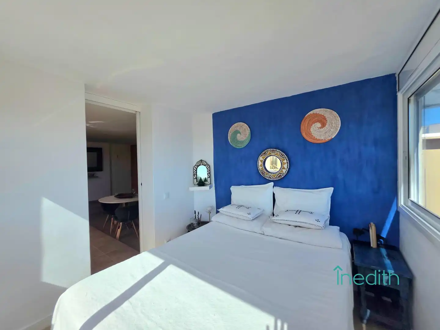 Schlafzimmer von Wohnung zum Verkauf in Sant Pere de Ribes mit Klimaanlage, Heizung und Terrasse