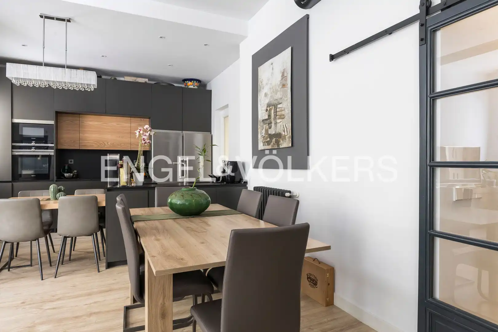 Esszimmer von Wohnung zur Miete in Madrid mit Klimaanlage, Heizung und Möbliert