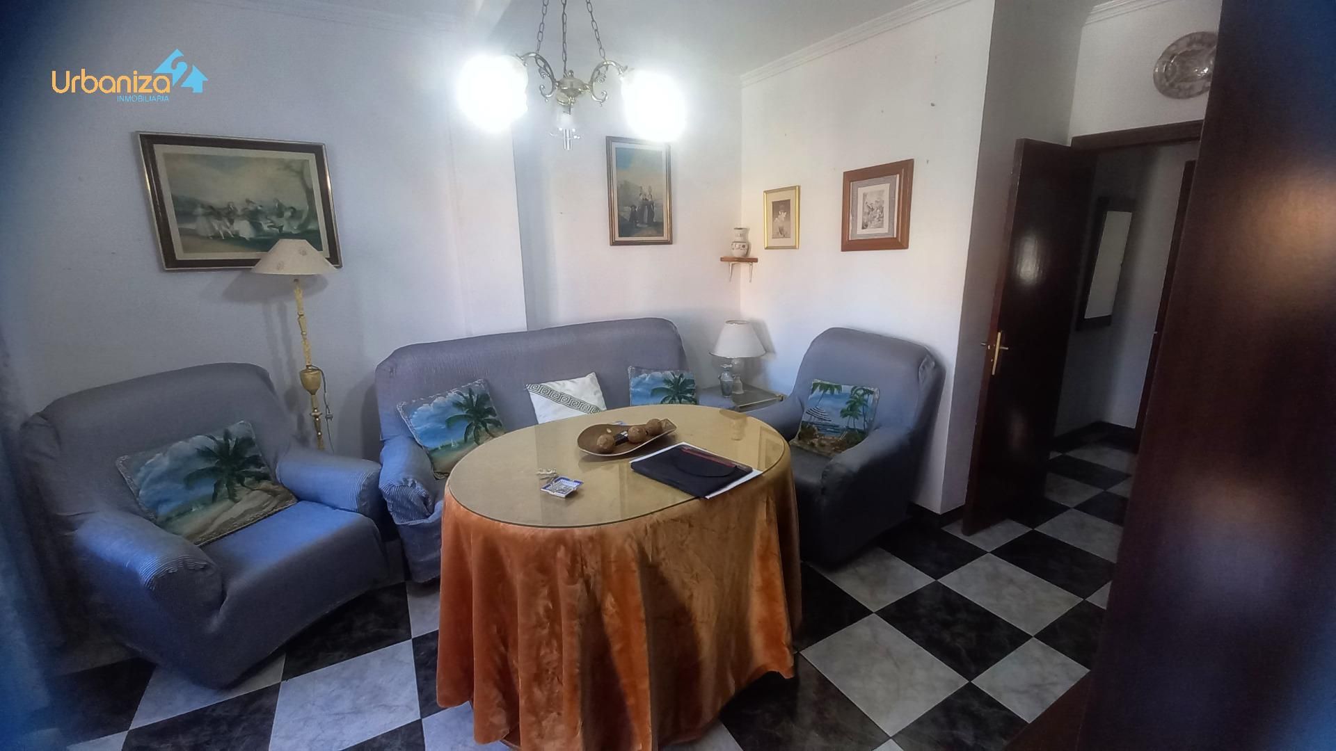 Living room of Flat for sale in Badajoz Capital  with Terrace and Balcony