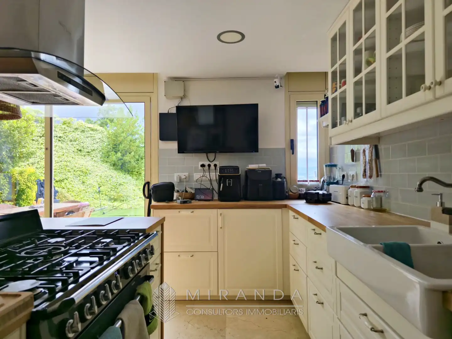 Cocina de Casa o chalet en venta en Vallromanes con Aire acondicionado, Calefacción y Jardín privado