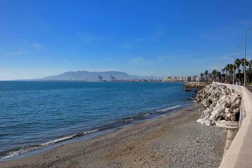 Vista exterior de Piso en venta en Málaga con Aire acondicionado, Calefacción y Parquet