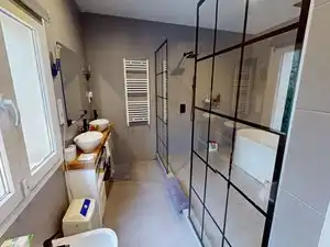 Baño de Casa o chalet en venta en Galapagar con Aire acondicionado, Jardín privado y Terraza