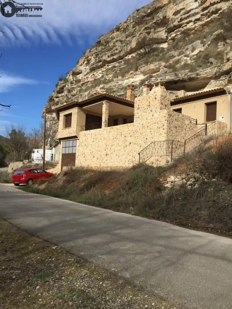 Vista exterior de Casa o chalet en venta en La Recueja con Aire acondicionado, Jardín privado y Terraza