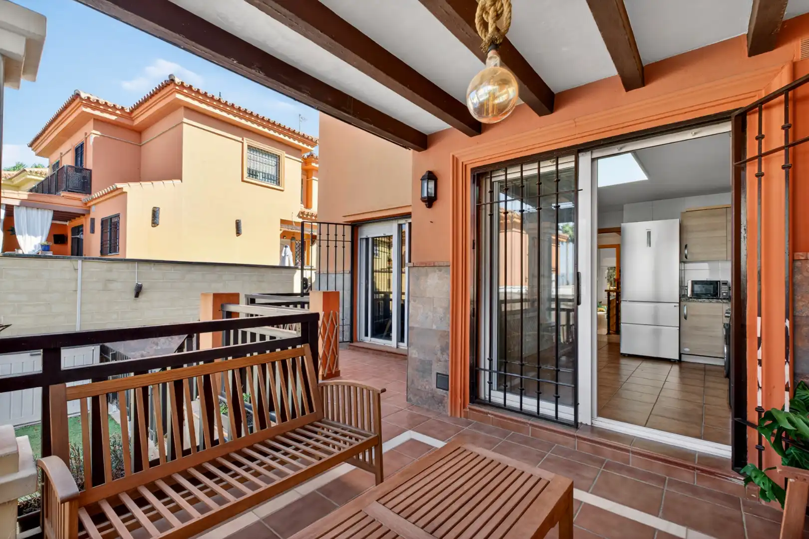 Terrassa de Casa adosada en venda en Alhaurín de la Torre amb Aire condicionat, Terrassa i Traster