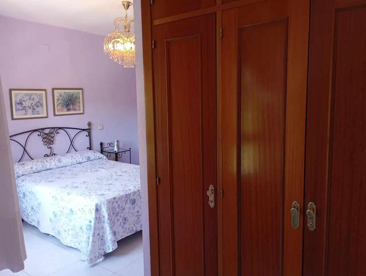Bedroom of Flat for rent in Tres Cantos  with Heating, Terrace and Storage room