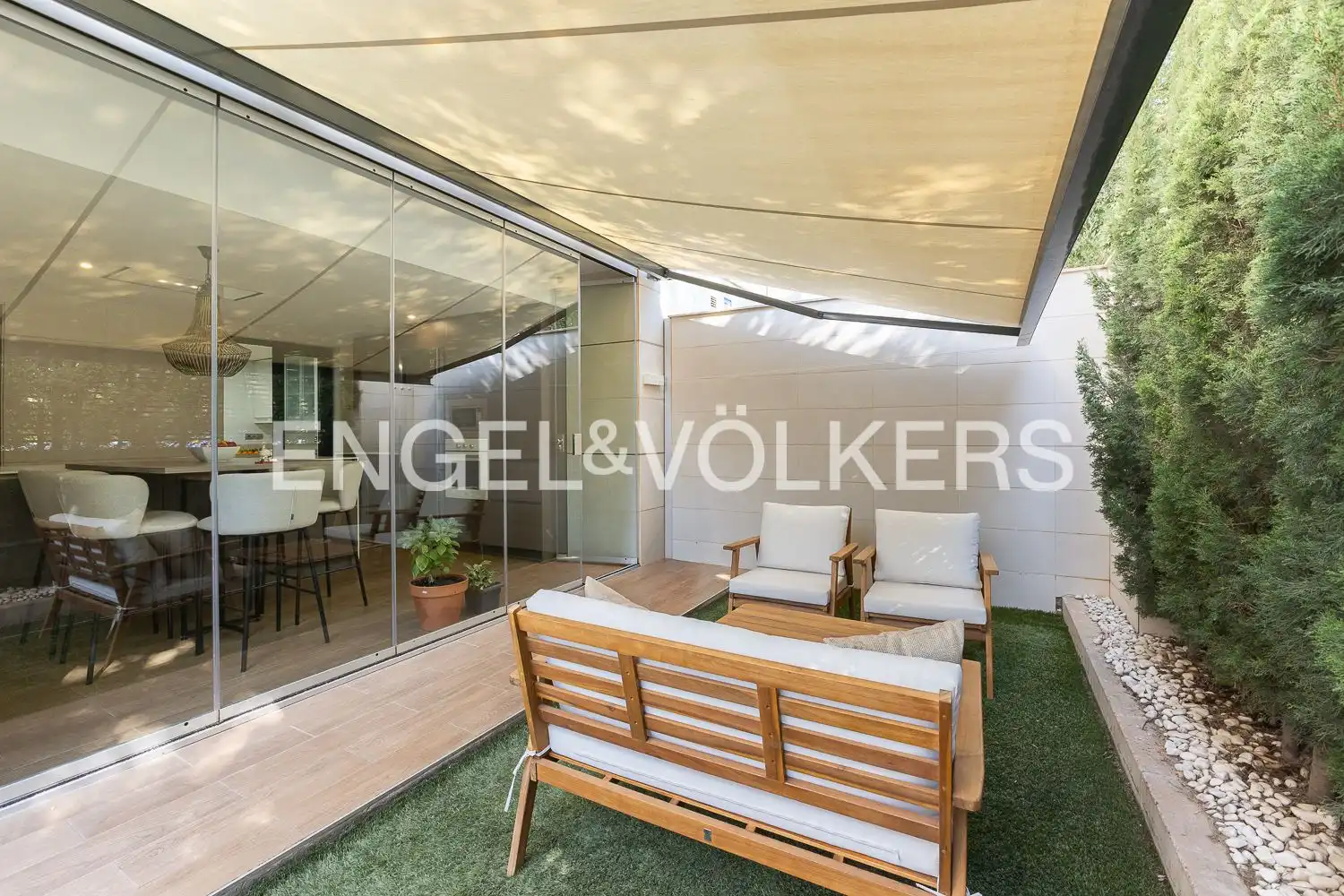 Terraza de Dúplex en venta en Valencia con Aire acondicionado, Calefacción y Jardín privado