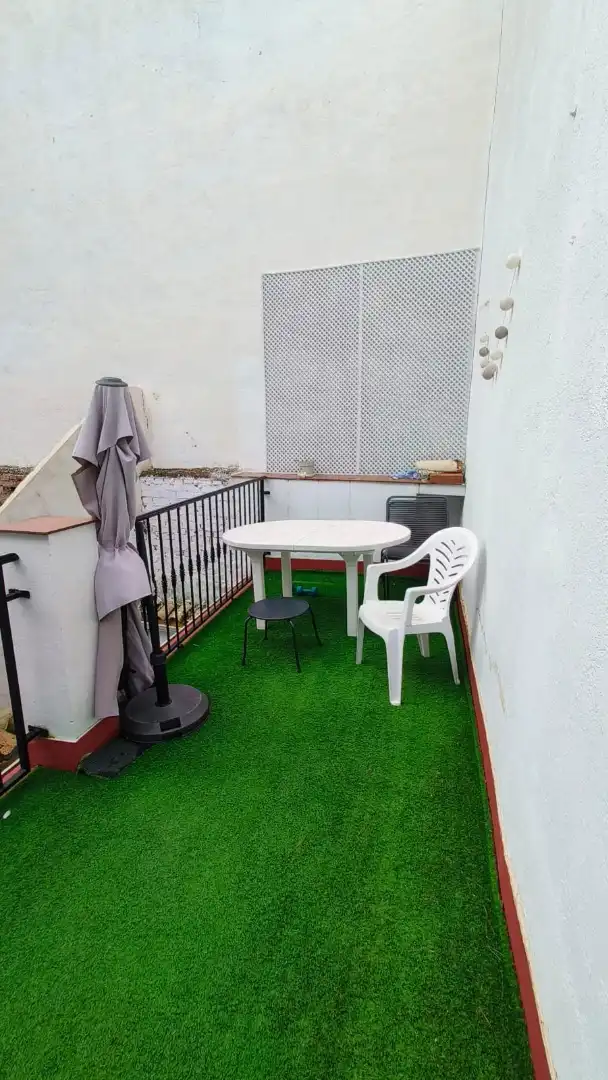 Terrace of Houses for share in Jaén  with Air Conditioner, Private garden and Terrace