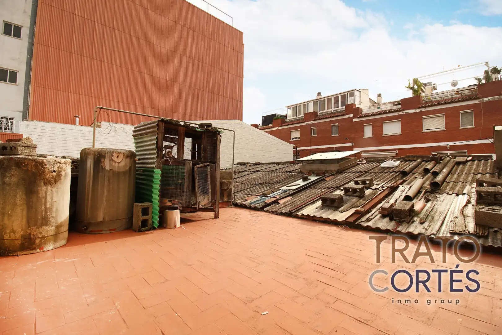 Vista exterior de Casa adosada en venta en Passeig Maragall