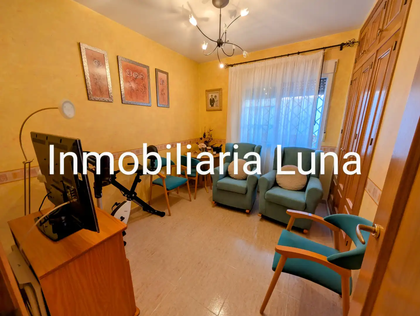 Sala de estar de Casa adosada en venta en Cartagena con Aire acondicionado, Jardín privado y Terraza