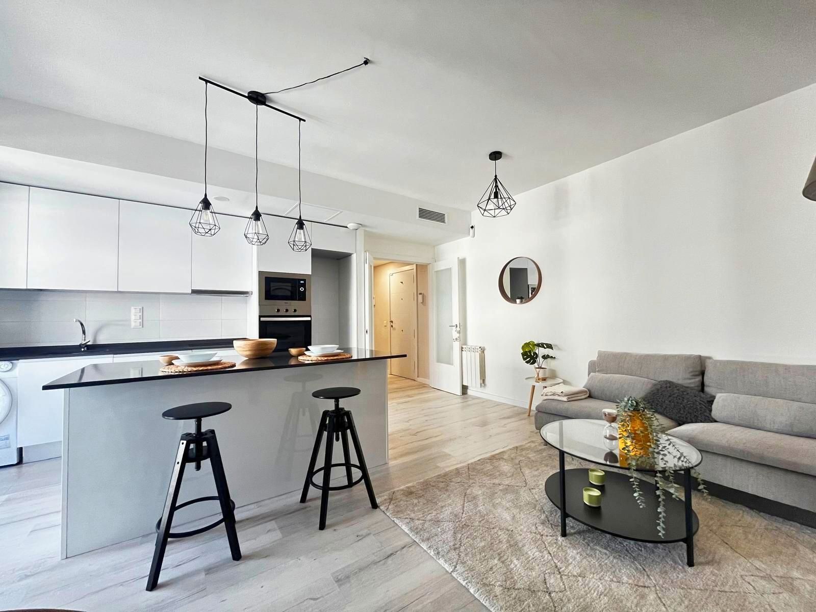 Sala de estar de Piso en venta en Rivas-Vaciamadrid con Aire acondicionado, Calefacción y Jardín privado