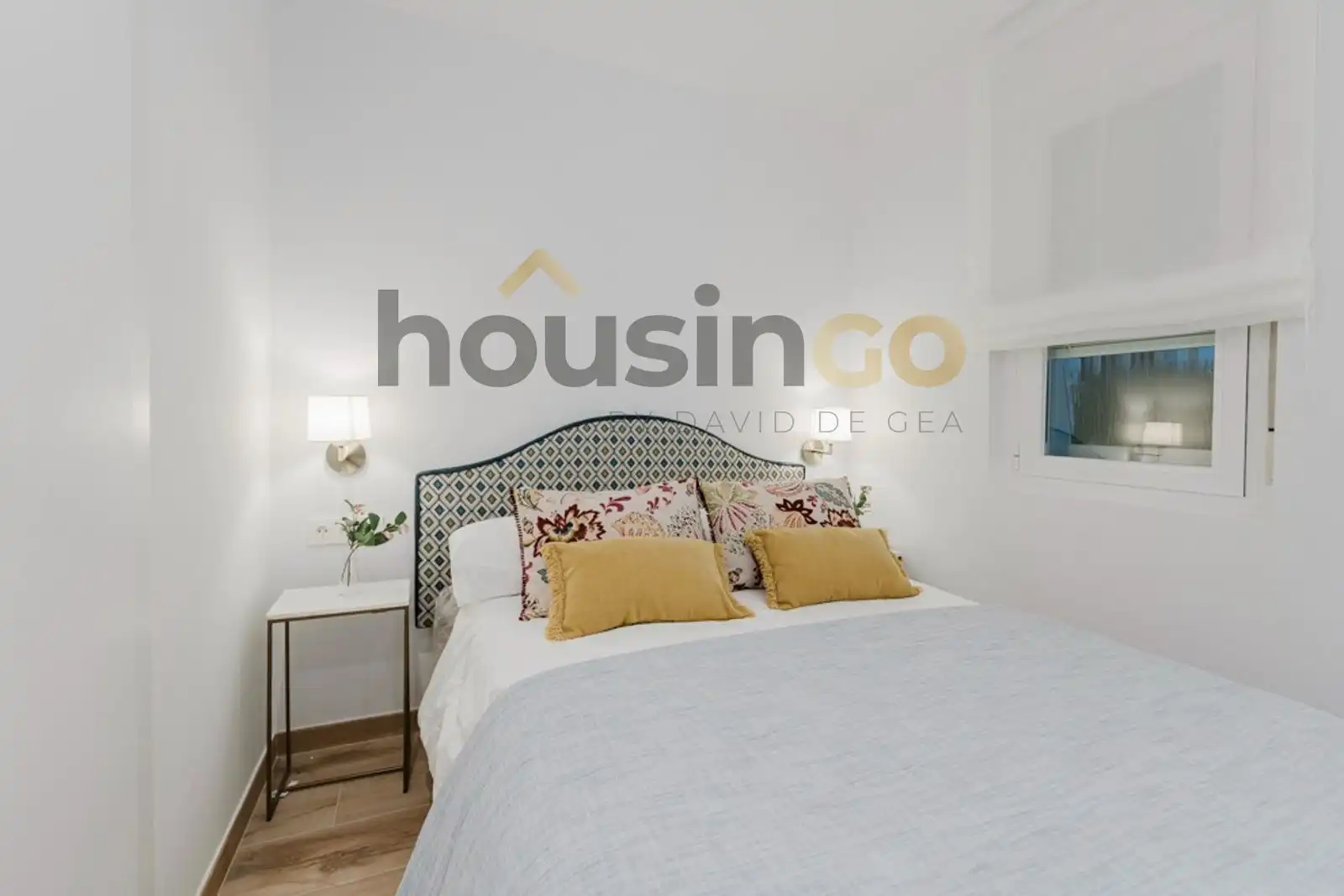 Bedroom of Flat for sale in Madrid  with Air Conditioner, Heating and Parquet flooring