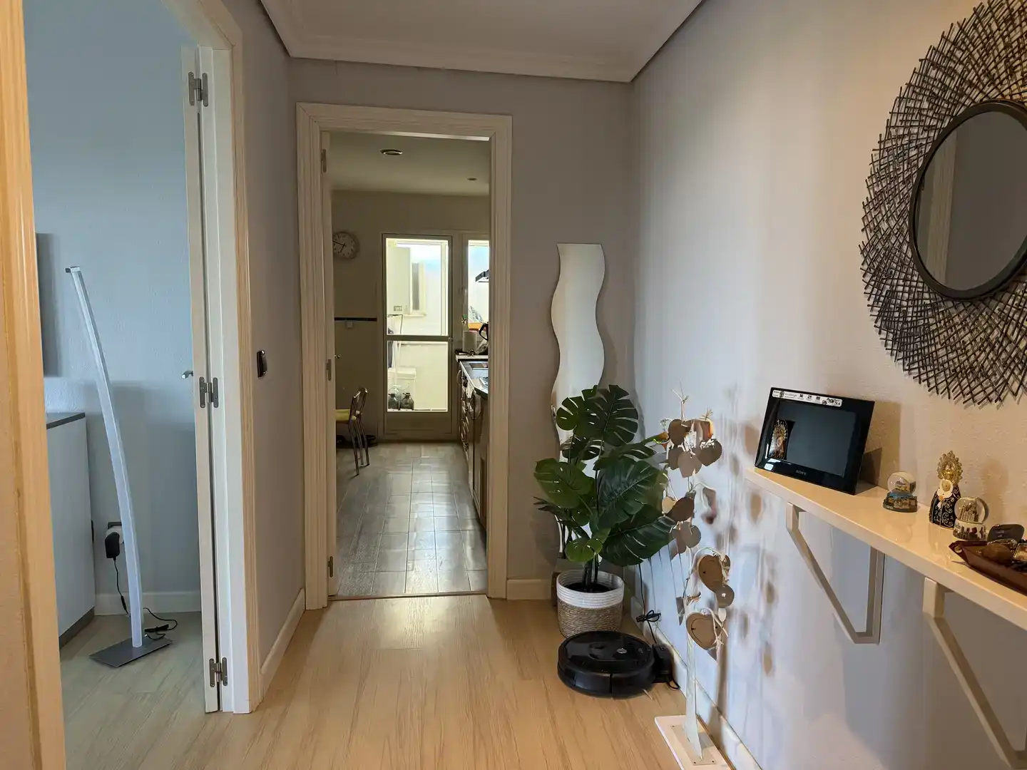 Wohnung zur Miete in Badajoz mit Klimaanlage, Privatgarten und Parkett