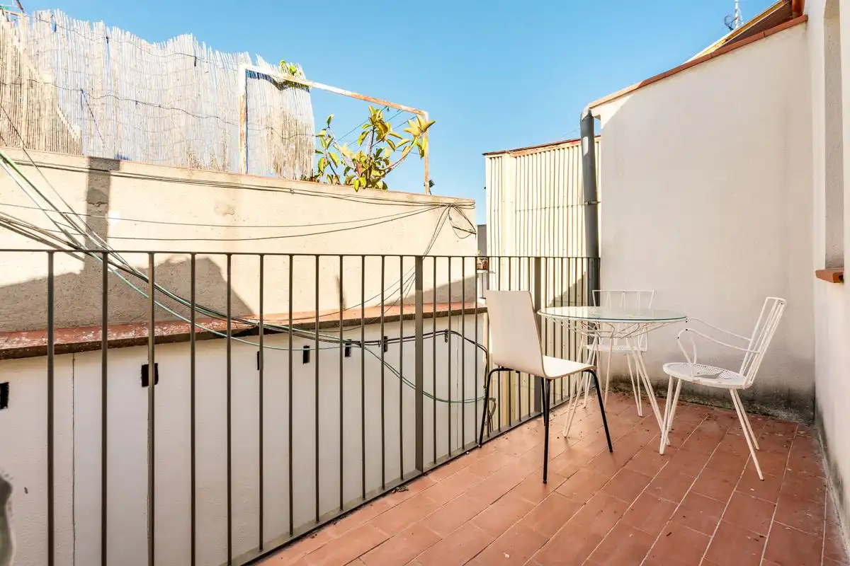 Terrasse von Dachboden zum Verkauf in Barcelona mit Klimaanlage, Heizung und Terrasse