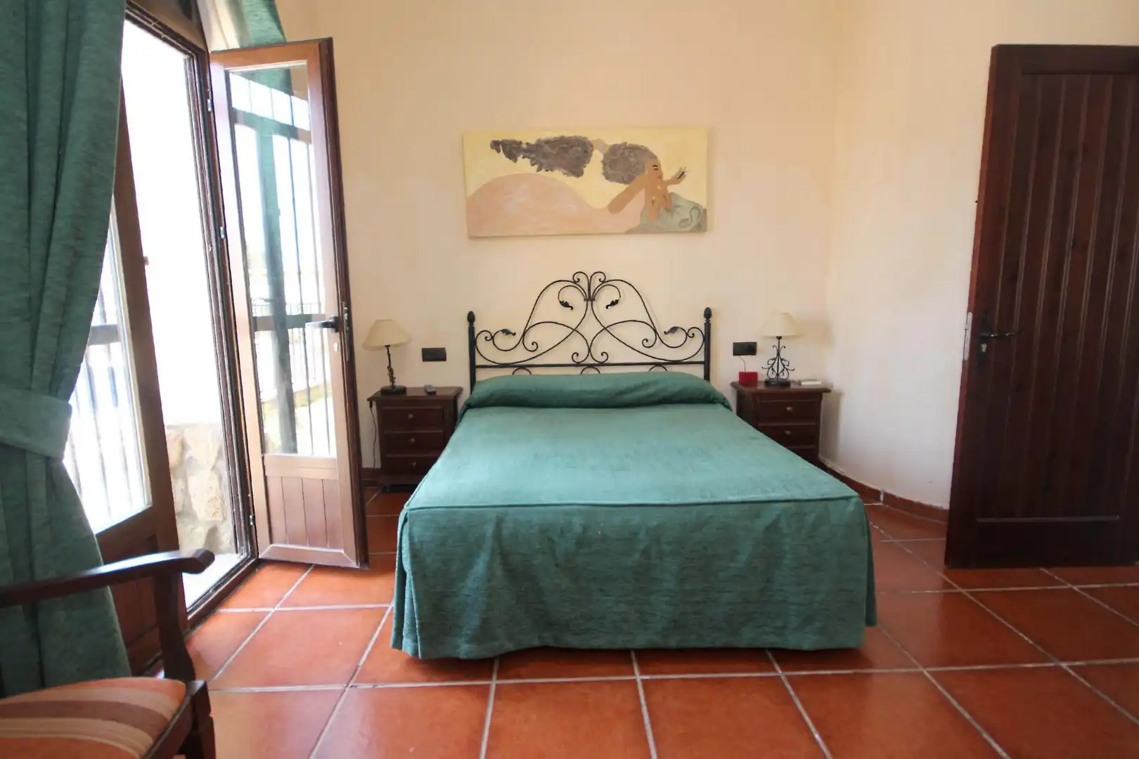 Habitación de Finca rústica en venta en Alcuéscar con Aire acondicionado