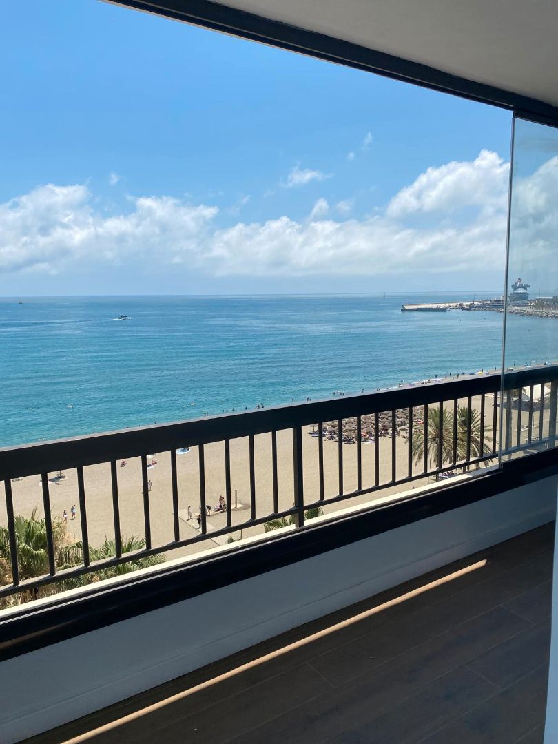 Bedroom of Apartment for sale in Málaga Capital  with Terrace and Furnished