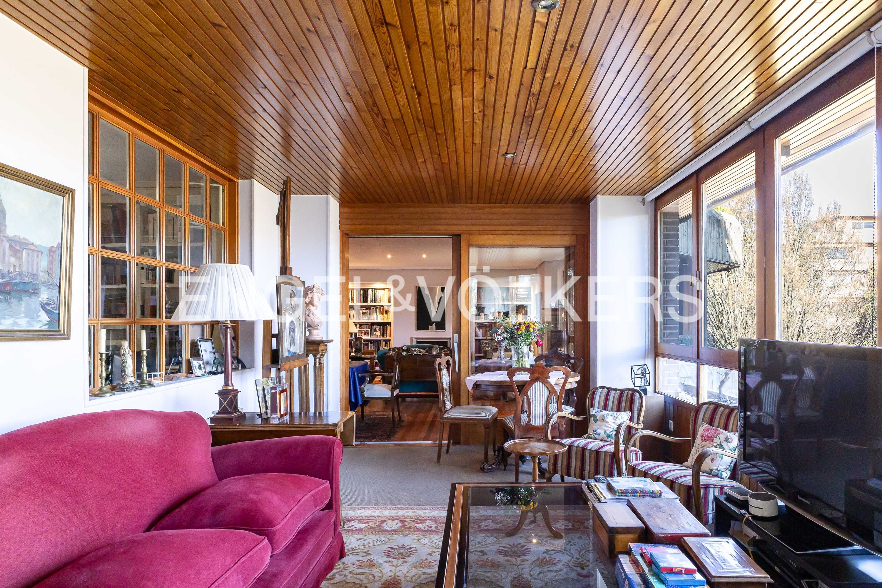 Sala de estar de Piso en venta en La Moraleja con Aire acondicionado, Calefacción y Terraza