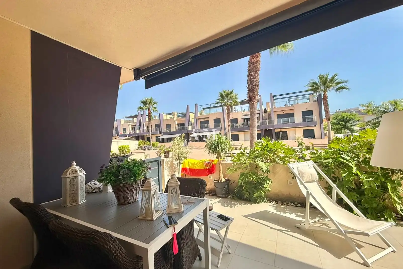 Terrace of Flat for rent in Pilar de la Horadada  with Heating, Private garden and Terrace
