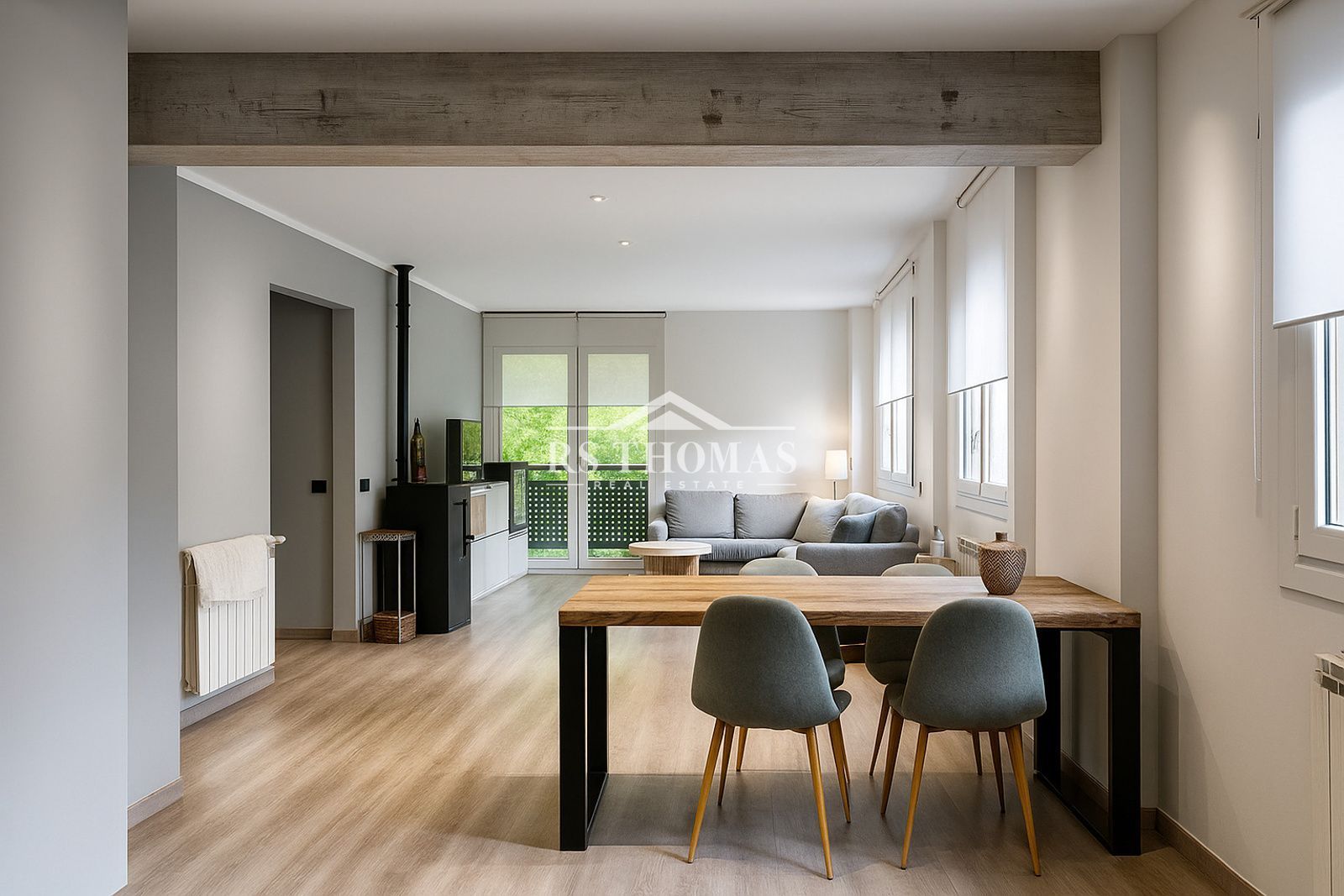 Sala de estar de Piso en venta en Ordino con Calefacción, Jardín privado y Terraza
