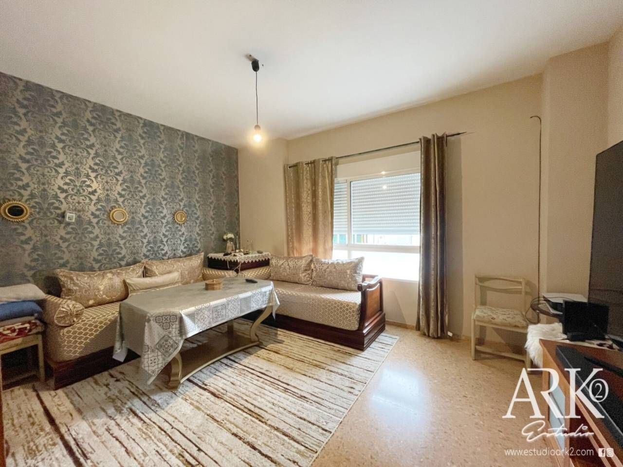 Bedroom of Flat for sale in Piles  with Heating, Terrace and Storage room