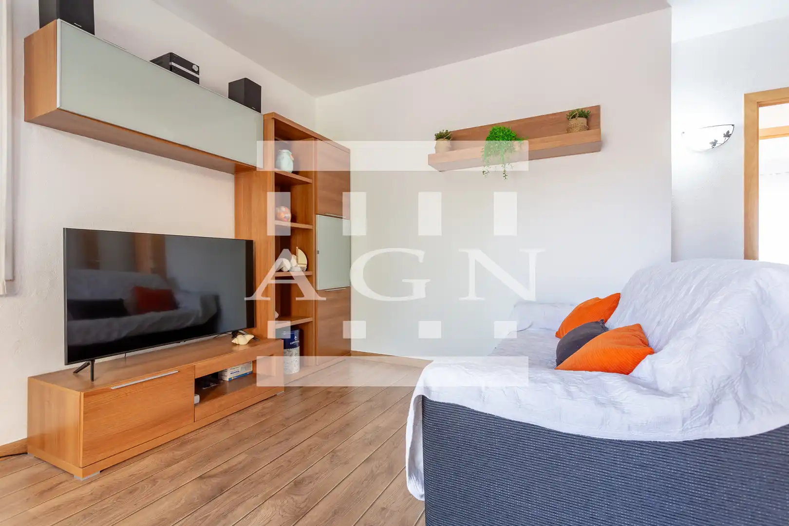Sala d'estar de Planta baixa en venda en Mont-roig del Camp amb Calefacció, Jardí privat i Terrassa