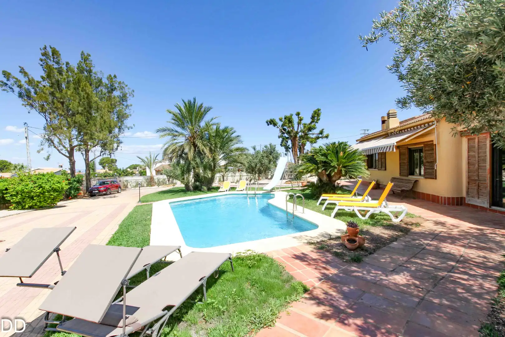Jardín de Casa o chalet de alquiler en Dénia con Aire acondicionado, Calefacción y Jardín privado