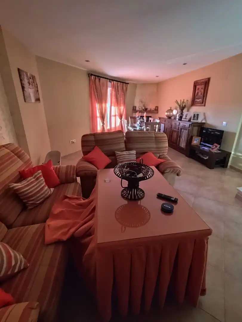 Sala d'estar de Casa adosada en venda en Arcos de la Frontera amb Terrassa i Traster