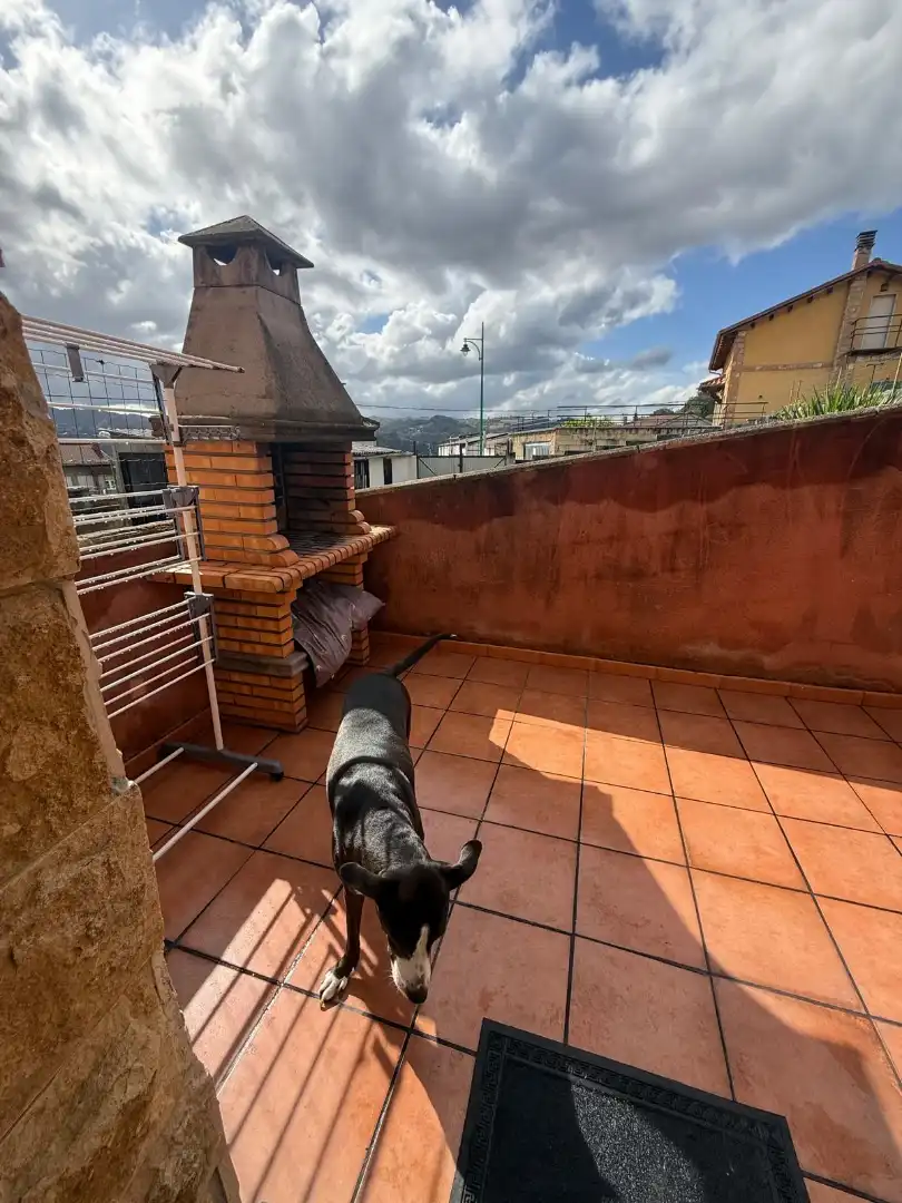 Balcony of Detached homes for sale in La Felguera