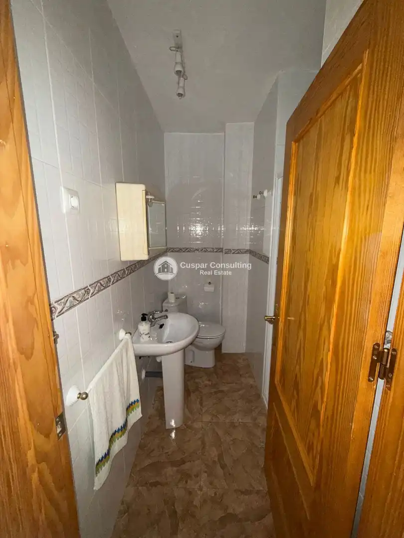 Baño de Dúplex en venta en Los Alcázares con Aire acondicionado, Terraza y Amueblado