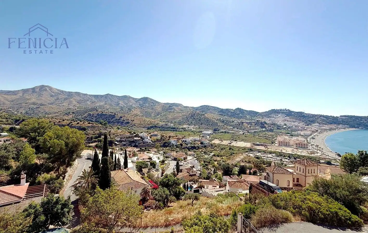 Exterior view of Houses for sale in Almuñécar  with Private garden, Terrace and Swimming Pool
