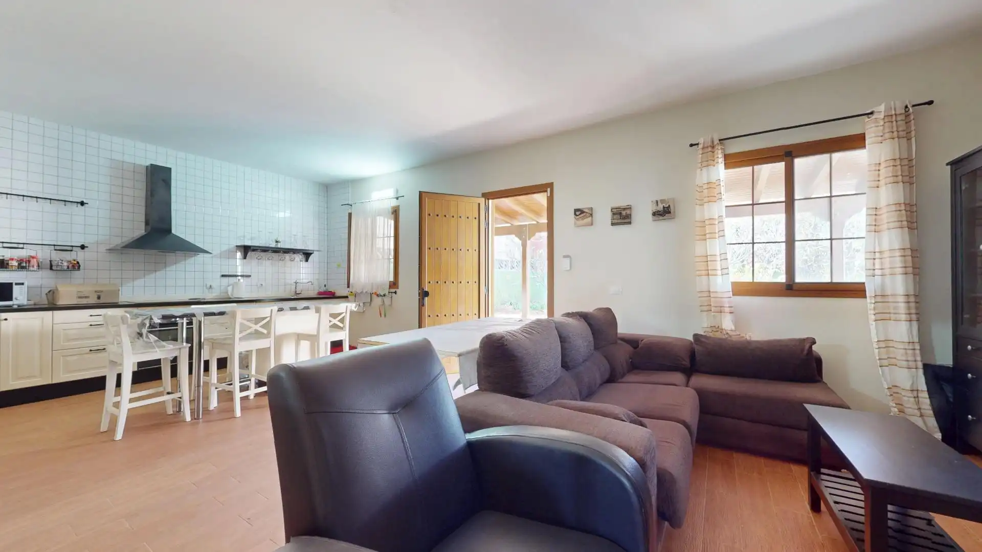 Living room of Houses for sale in Gáldar  with Air Conditioner, Private garden and Terrace