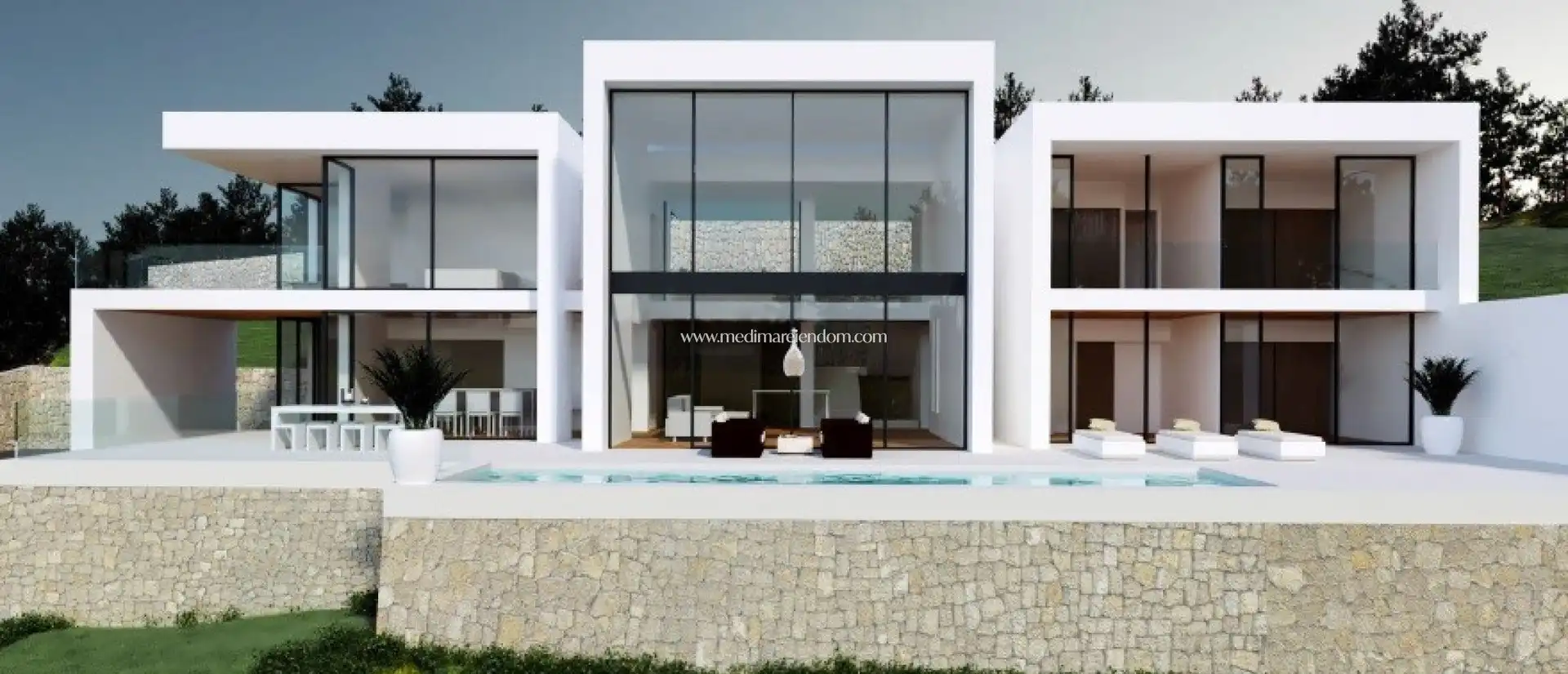 Exterior view of Houses for sale in Jávea / Xàbia