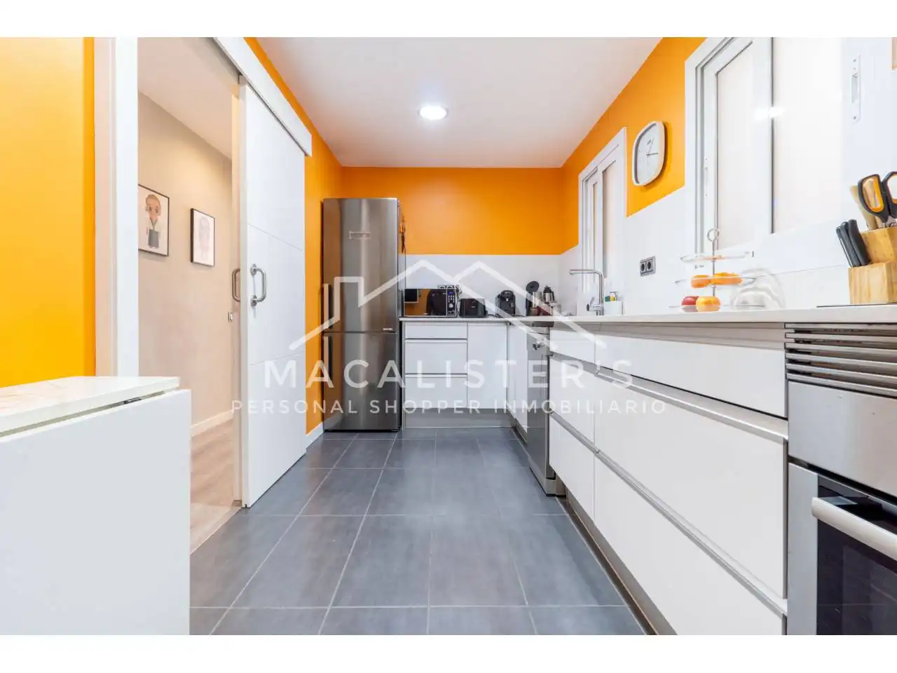 Kitchen of Flat for sale in Premià de Mar  with Air Conditioner, Heating and Parquet flooring