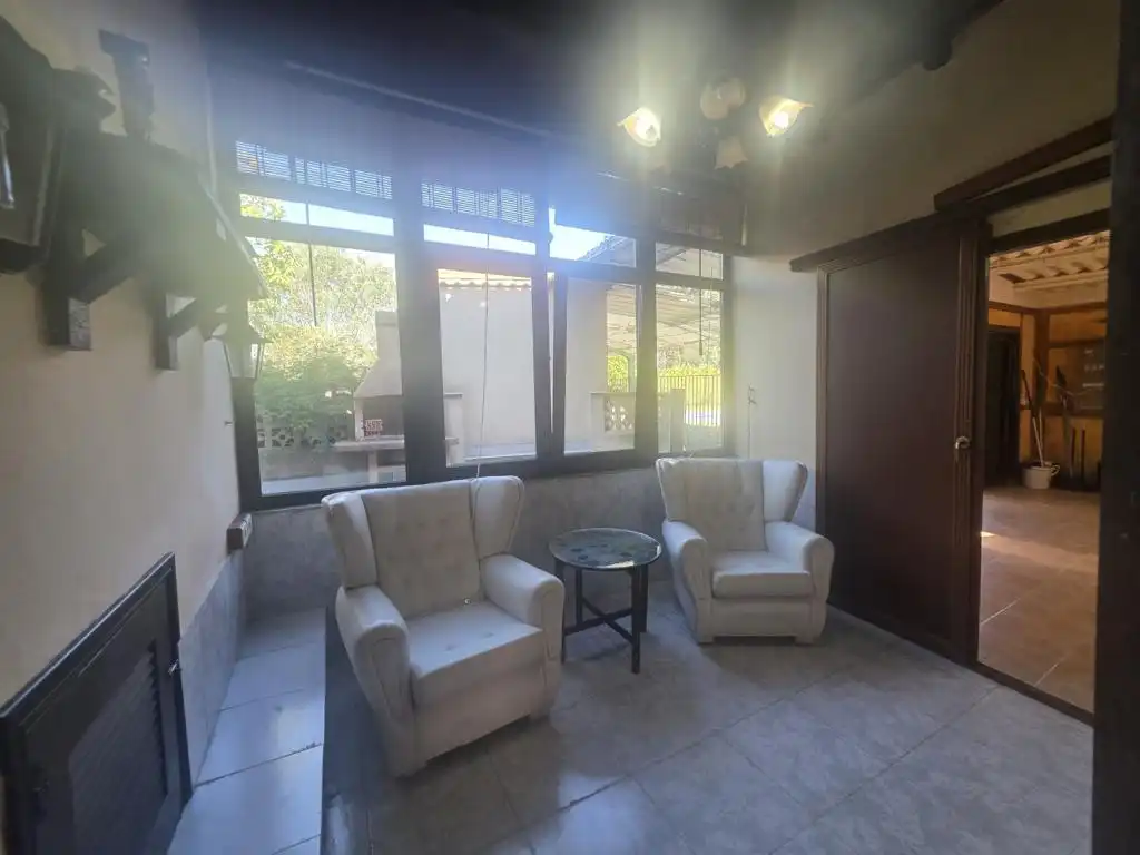 Living room of Houses for sale in Boiro  with Heating, Private garden and Parquet flooring