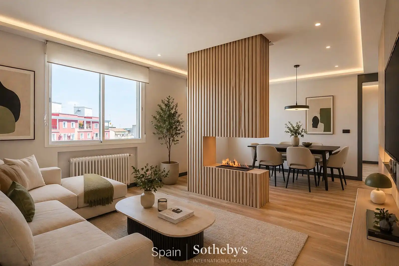 Sala de estar de Apartamento en venta en Madrid con Aire acondicionado, Calefacción y Piscina