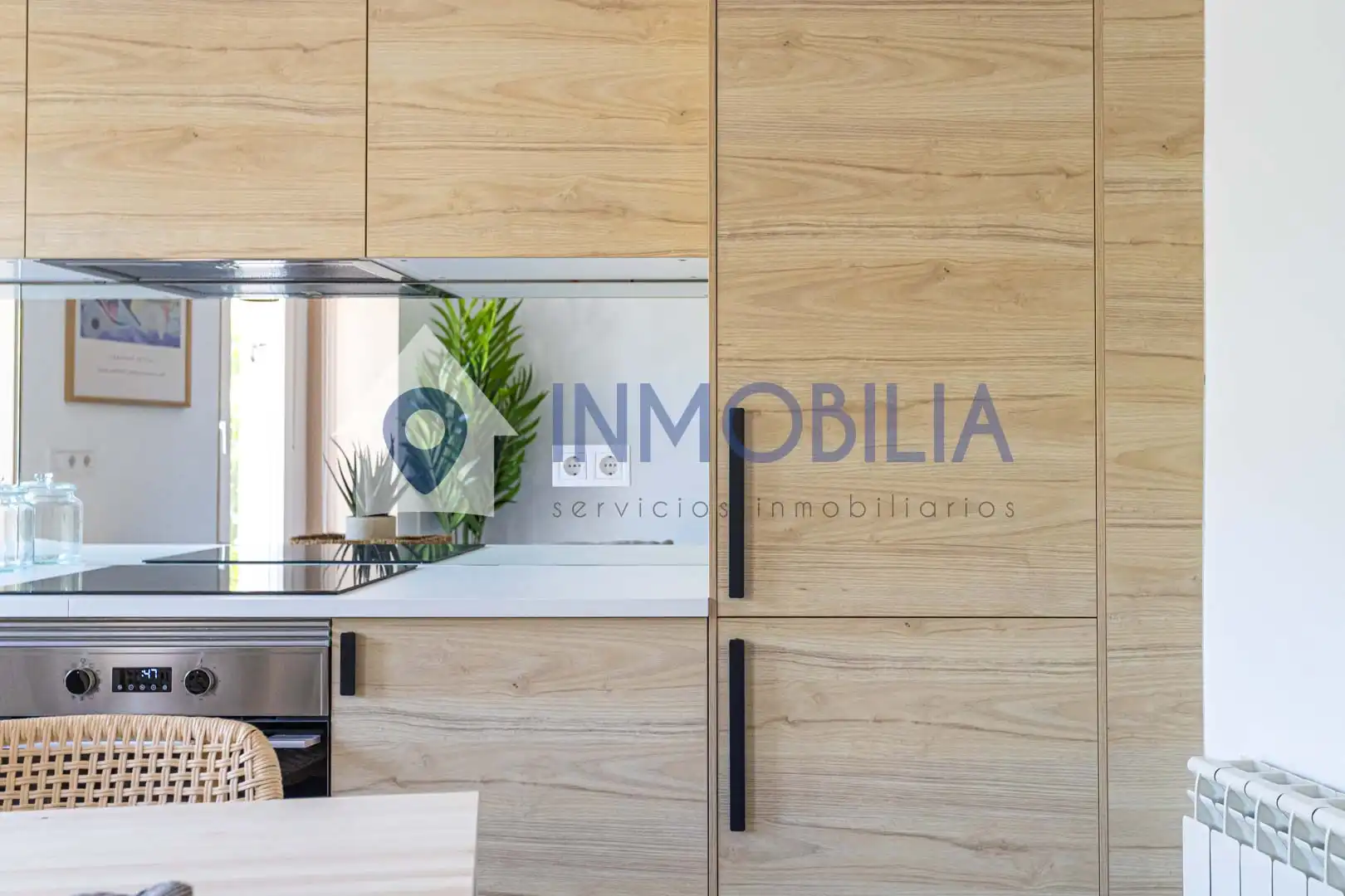 Küche von Wohnung zum Verkauf in Madrid mit Klimaanlage und Heizung
